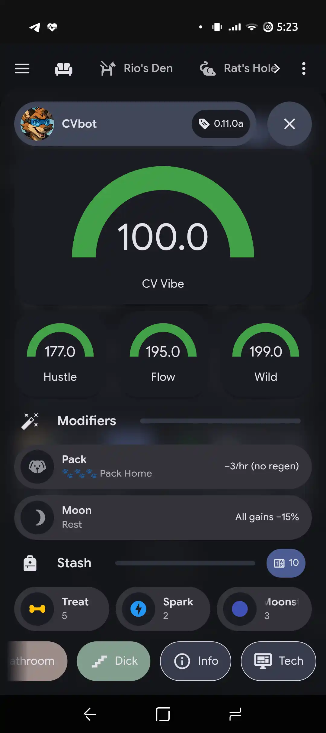 CVApp monitoring